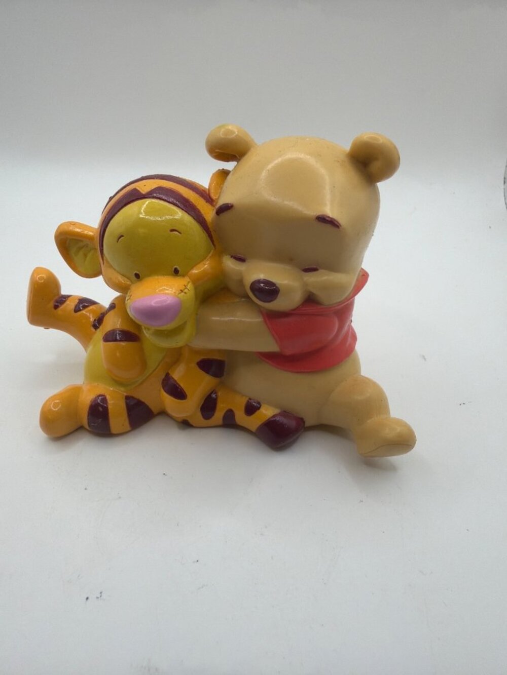 Disney Winnie The Pooh & Tigger Hugging Figurine By DecoPac